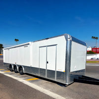 34ft Custom Enclosed Trailer, 8.5 x 34 Ultimate Auto, ATV, and Toy Hauler – Premium Build Cargo, Landscape, or Race Trailer