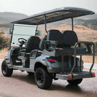 6 Seater Golf Cart Street Legal 48v Lithium Electric LSV with LED Lights