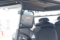 Matte Black Extended Range 206ah 6 Seater Golf Cart with LED Lights