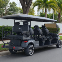 8 Seater Golf Cart Street Legal 48v Lithium Ion Electric LSV with LED Lights