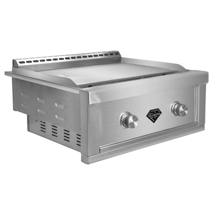30" Diamond Grills Outdoor Griddle Built In - (LP) Propane Commercial Grade From Diamond Grills