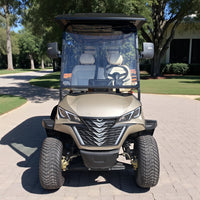 Matte Copper 72v 6 Seater Golf Cart with LED Lights