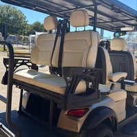 Matte Copper 72v 6 Seater Golf Cart with LED Lights