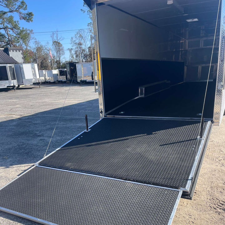 34ft Custom Enclosed Trailer, 8.5 x 34 Ultimate Auto, ATV, and Toy Hauler – Premium Build Cargo, Landscape, or Race Trailer