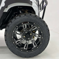 White Matte 6 Seater Golf Cart 72v Lithium