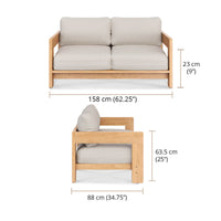 Rae 2 Seater Outdoor Sofa