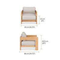 Rae Single Seater Outdoor Sofa