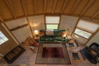 18 Wall Luxury Yurt-Cabin Kit with Solid Walls by Freedom Yurt-Cabins
