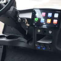 6 Seater Golf Cart Street Legal Extended Range 206AH Lithium Electric LSV with LED Lights