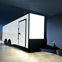 20ft Enclosed Trailer Custom, 8.5 x 20 Ultimate Auto, ATV, and Toy Hauler – Premium Build Utility, Landscape, or Race Trailer