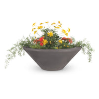 The Outdoor Plus 24" Cazo GFRC Planter Bowl 24"