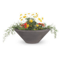 The Outdoor Plus 31" Cazo GFRC Planter Bowl