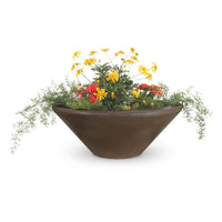 The Outdoor Plus 24" Cazo GFRC Planter Bowl 24"