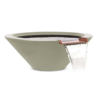 The Outdoor Plus 24" Cazo GFRC Water Bowl 24"