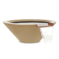 The Outdoor Plus 24" Cazo GFRC Water Bowl 24"