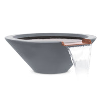 The Outdoor Plus 24" Cazo GFRC Water Bowl 24"