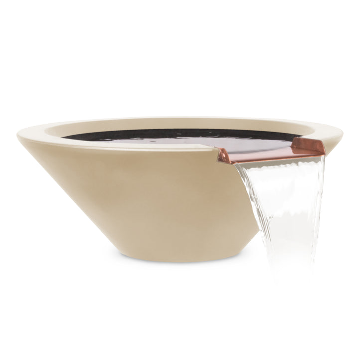 The Outdoor Plus 24" Cazo GFRC Water Bowl 24"