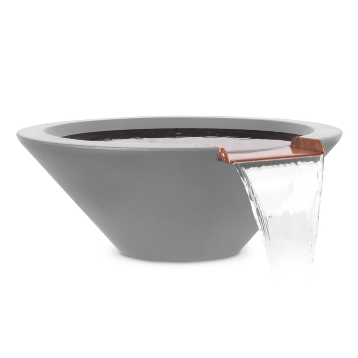 The Outdoor Plus 24" Cazo GFRC Water Bowl 24"