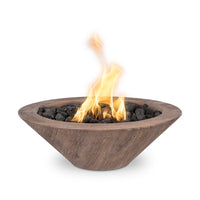The Outdoor Plus 24" Cazo Wood Grain Fire Bowl