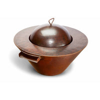 HPC Mesa 32" Fire And Water Bowl Hand Hammered Copper HPC Fire