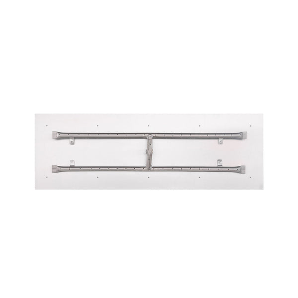 The Outdoor Plus Rectangular Flat Pan & SS ‘H’ Burner Insert