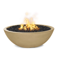 The Outdoor Plus 60" Sedona Gfrc Fire Pit – Narrow Ledge
