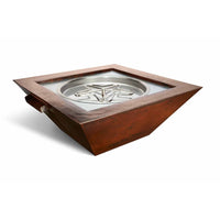 HPC Sedona 40" Fire And Water Bowl 12VAC Hand Hammered Copper HPC - Electronic Ignition