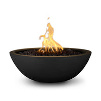 The Outdoor Plus 27" Sedona GFRC Fire Bowl - Match Lit