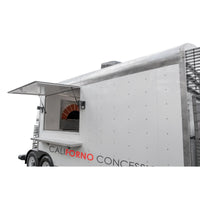 Californo Ristoratore Custom Enclosed Pizza Oven Trailer