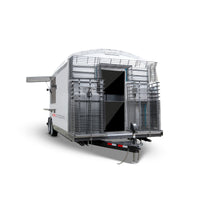 Californo Ristoratore Custom Enclosed Pizza Oven Trailer