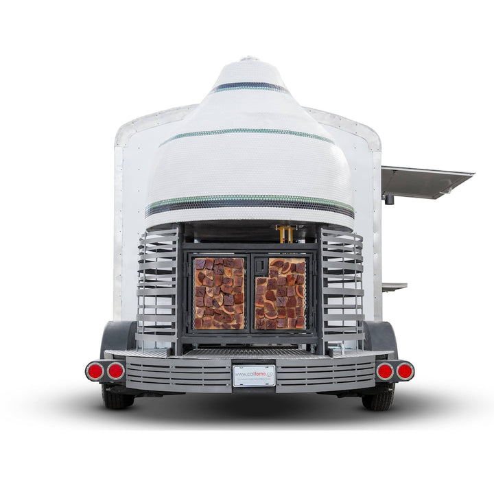 Californo Ristoratore Custom Enclosed Pizza Oven Trailer