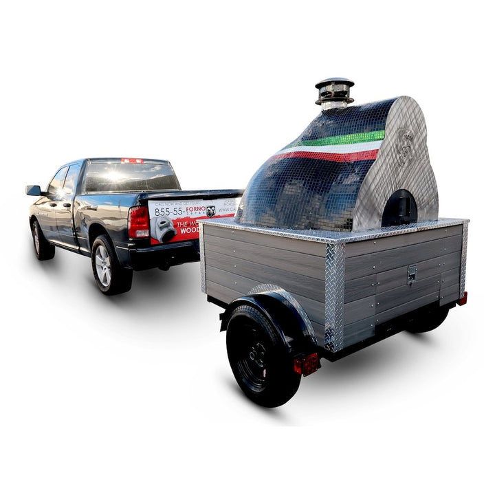 Californo Carrello Pizza Oven Trailer Single Axle