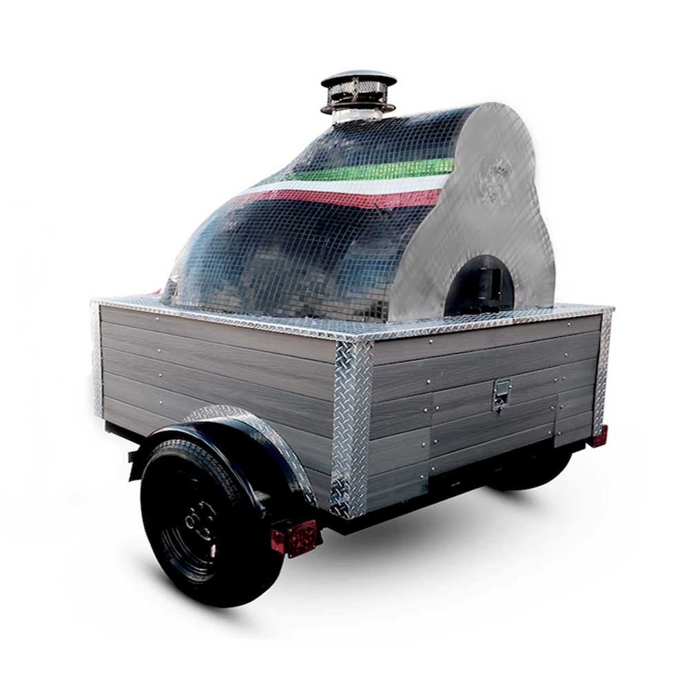 Californo Carrello Pizza Oven Trailer Single Axle – Backyard Escapism, Inc
