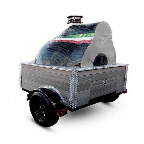 Californo Carrello Pizza Oven Trailer Single Axle