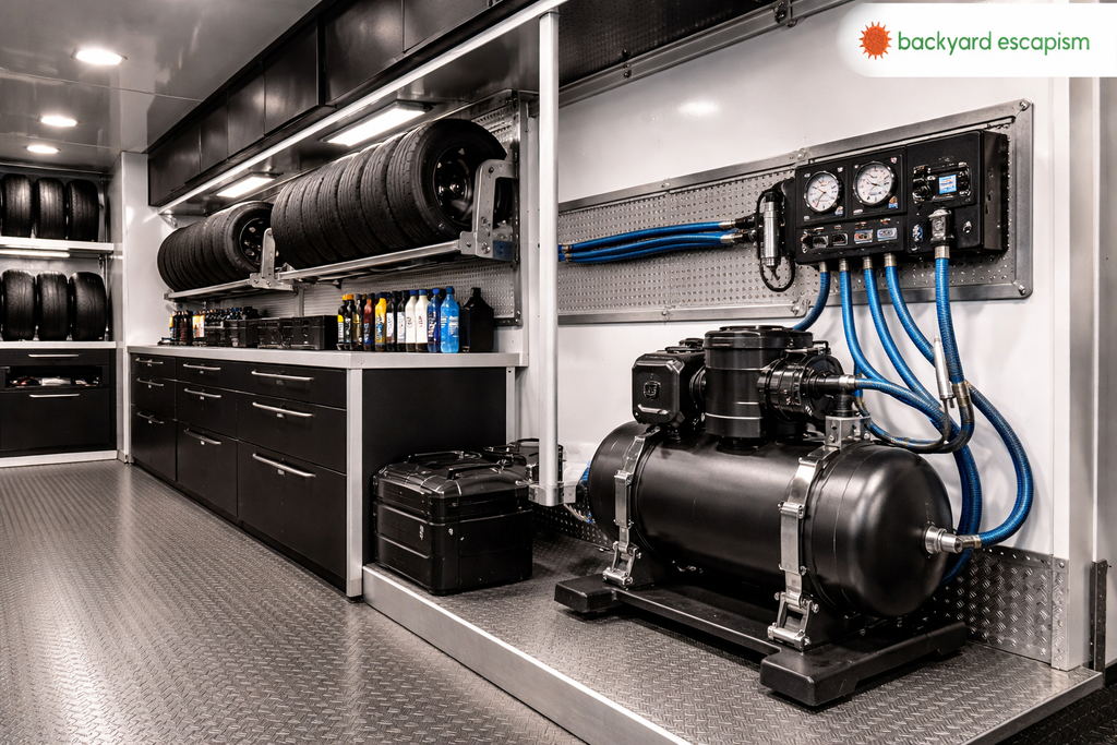 Installing Air Compressor in Race Trailer: Complete Setup Guide