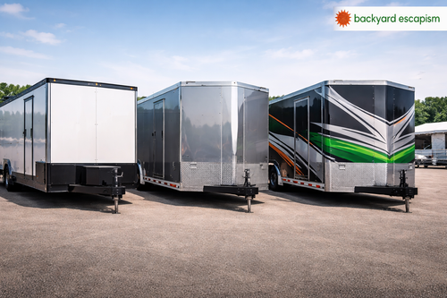 Race Trailer Exterior Features Comparison Guide and Design Options