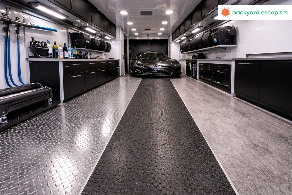 Race Trailer Flooring Options for Performance and Durability