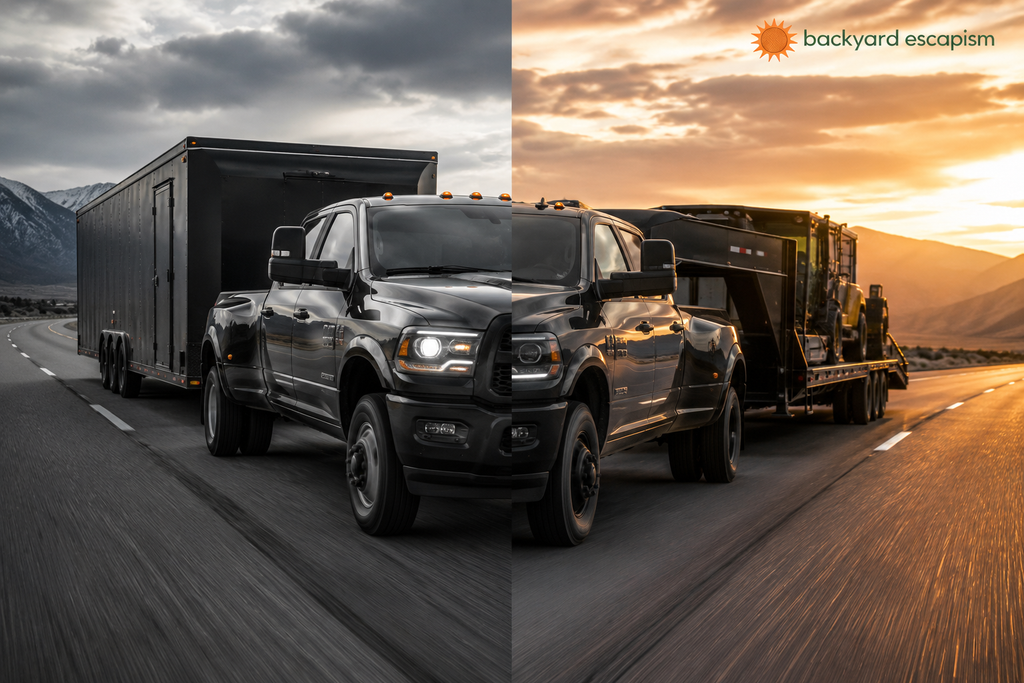 Bumper Pull vs Gooseneck Trailer Towing Guide