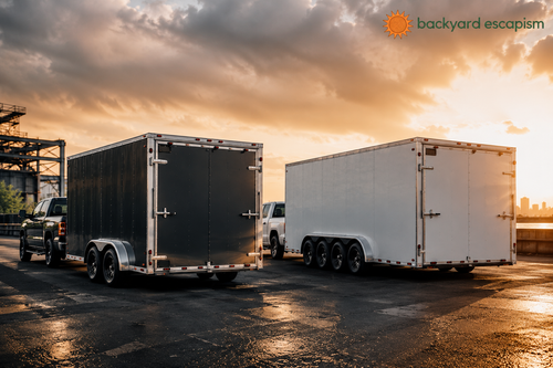 Tandem vs Triple Axle Enclosed Trailer Comparison Guide