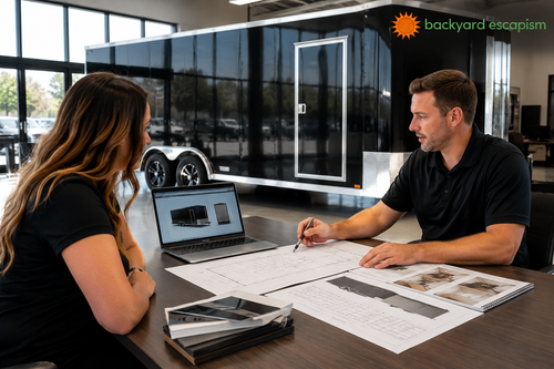 Customization & Ordering Process for Enclosed Trailers