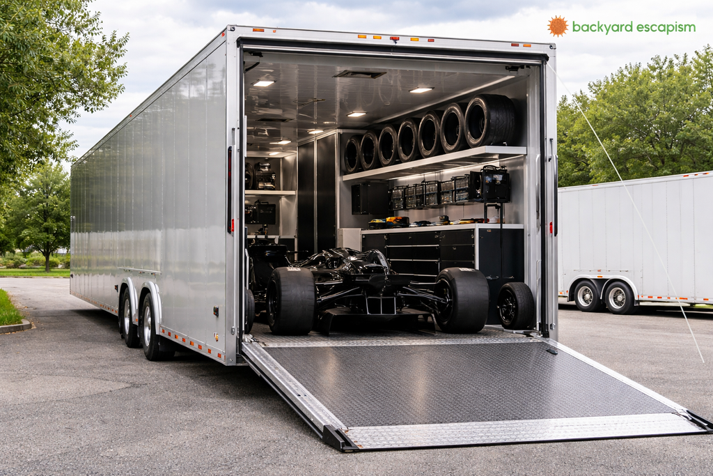 Essential Features for Race Car Trailers