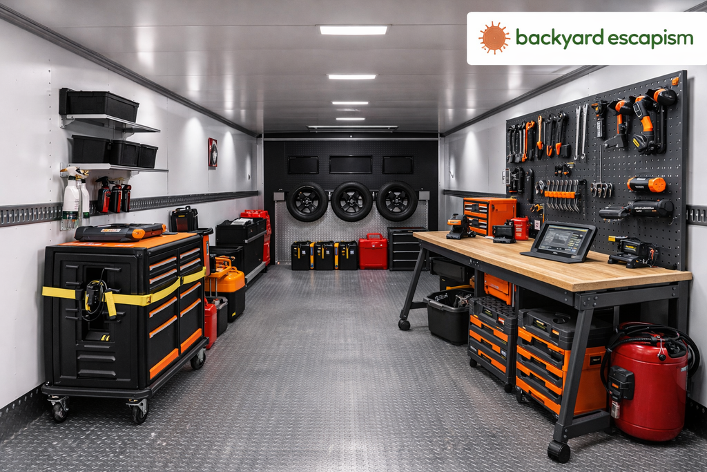 Enclosed Trailer Workshop Conversion Ideas