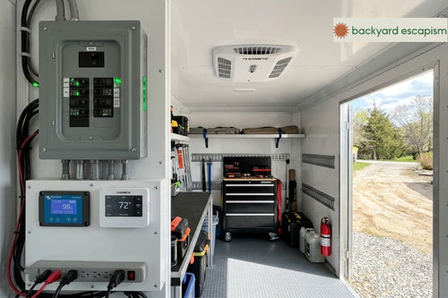 Electrical and Climate Control for Enclosed Trailers