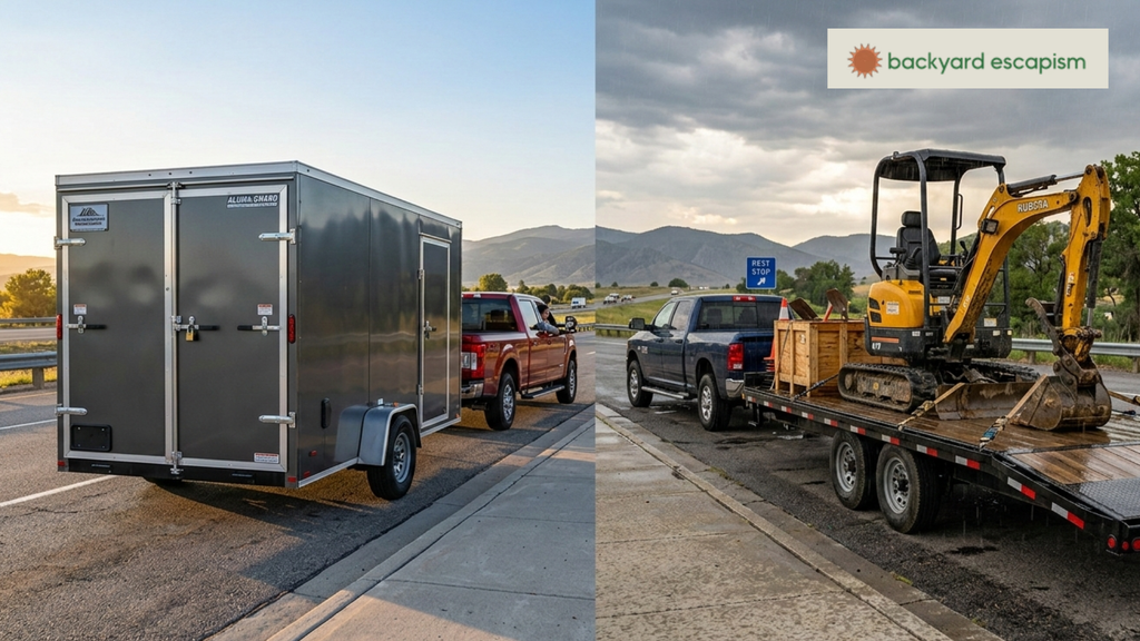 Enclosed Trailer vs Open Deck Hauling: Which Wins?