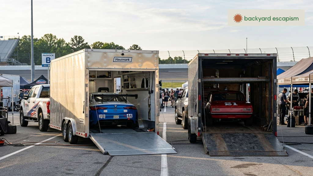 Race Trailer Aluminum vs Steel Construction: What Matters
