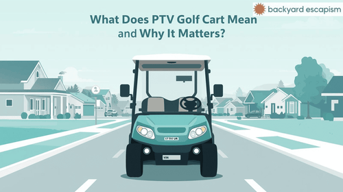 What Does PTV Golf Cart Mean and Why It Matters