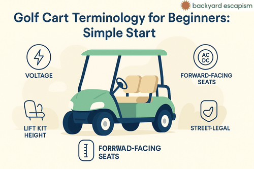Golf Cart Terminology for Beginners: Simple Start