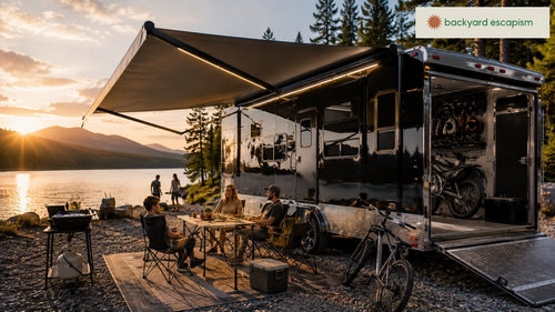 Is an Awning System Worth Adding to a Toy Hauler Trailer