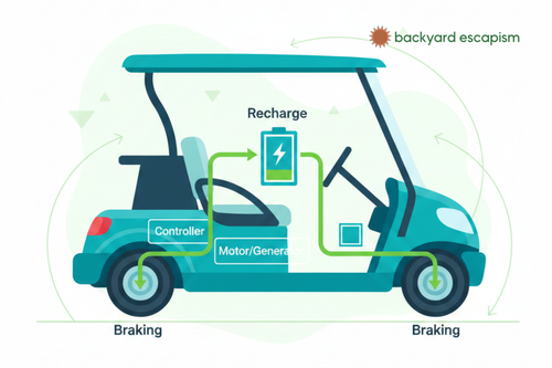 Defining Golf Cart Regenerative Braking for Buyers