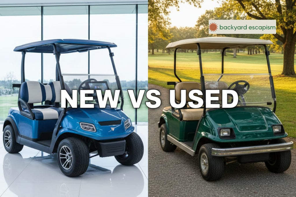 Is It Better to Buy New or Used? Golf Cart Guide